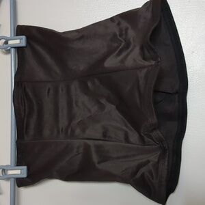 Cupid Black Satin Corset Med
